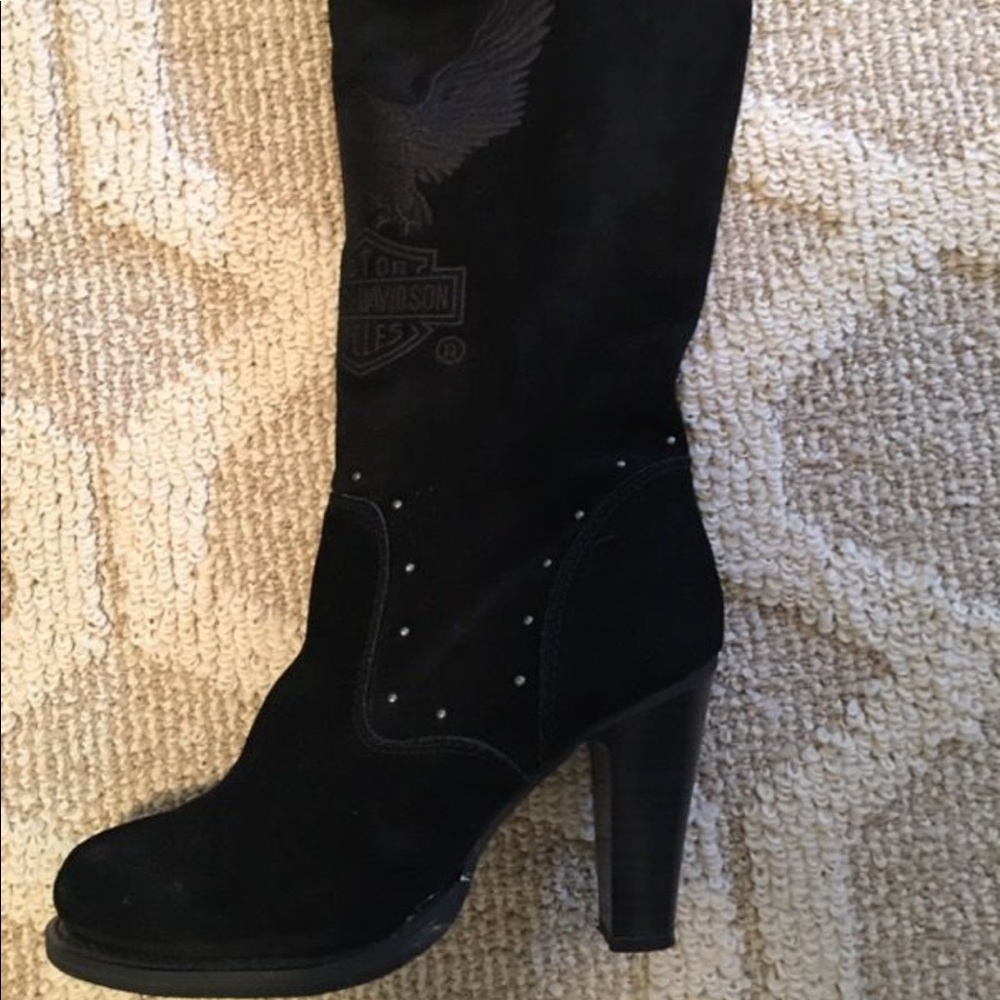 Ladies Harley Davidson High Heel Boots